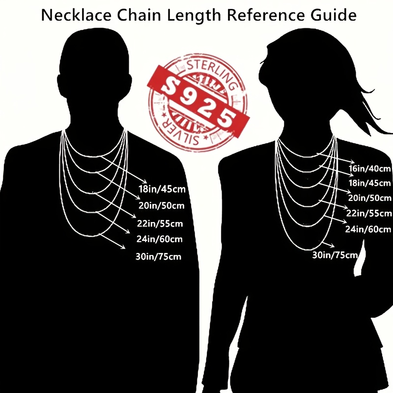 Women's 925 Silver Snake Chain Necklace — Elegant Gift